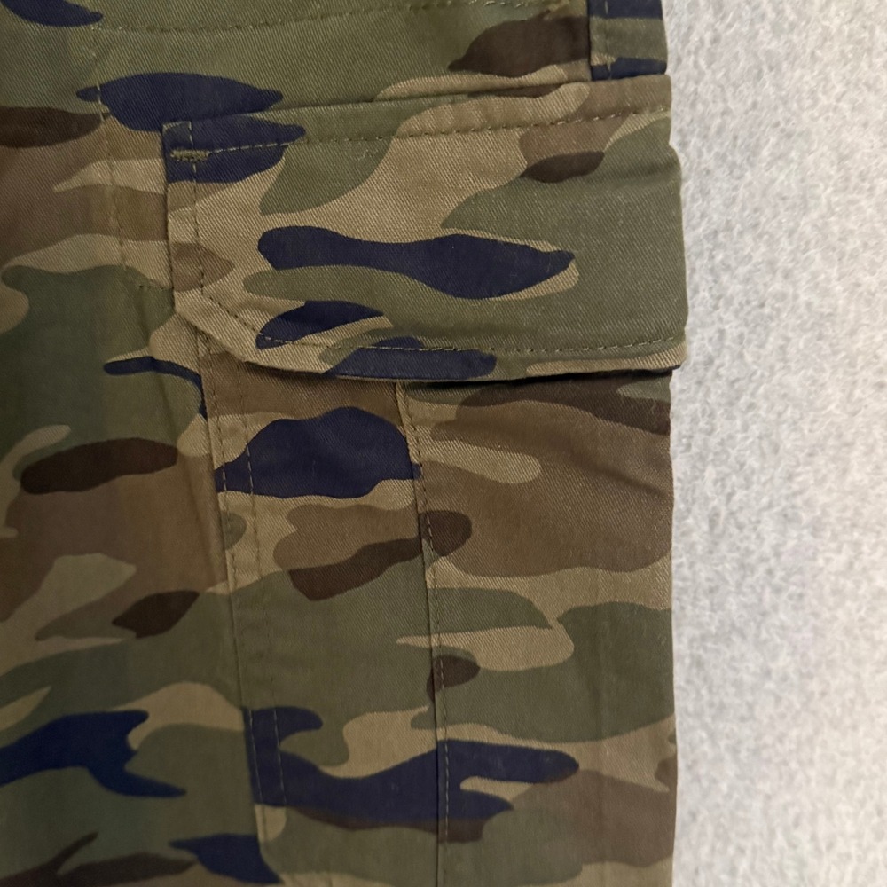 NEW Lee Motion Stretch Cargo Pants Mens 38x32 Green Frontier Camo Straight Leg - Picture 4 of 11
